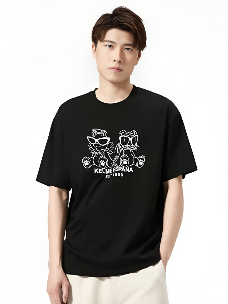 Футболка KELME Short Sleeve T-Shirt Black