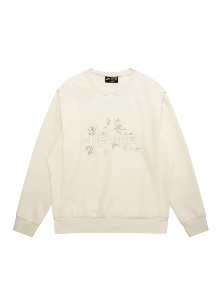 Свитшот KELME Crew Neck Sweatshirt White