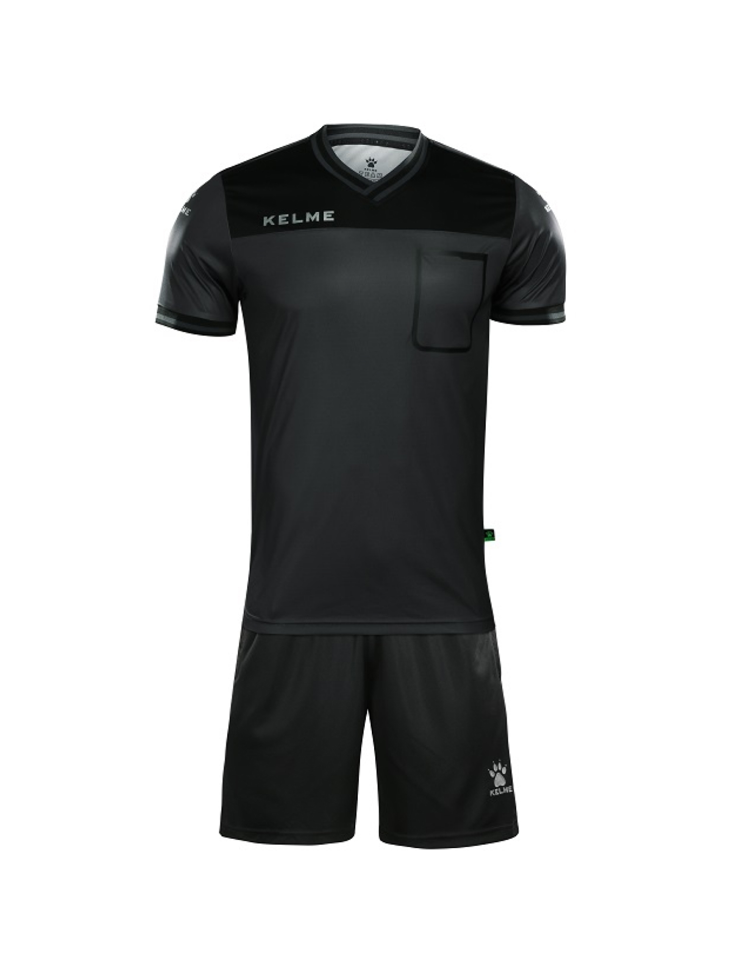 Судейская форма KELME Football Referee Suit Dark Grey