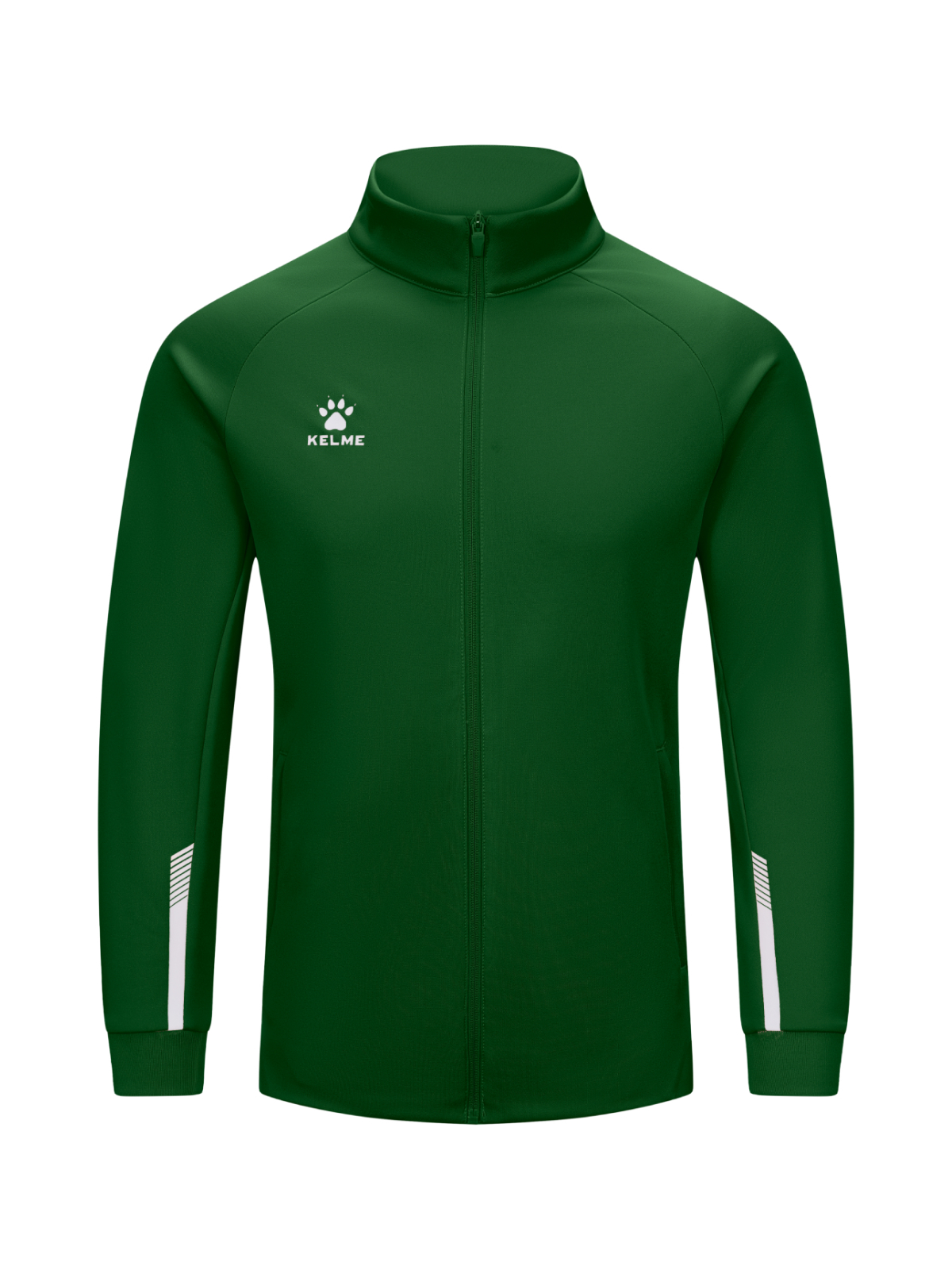 Детская олимпийка KELME Children's Knitted Jacket (fleece) Green