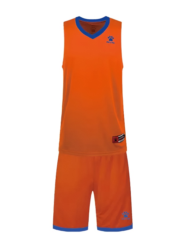 Детская баскетбольная форма KELME Basket Set Orange