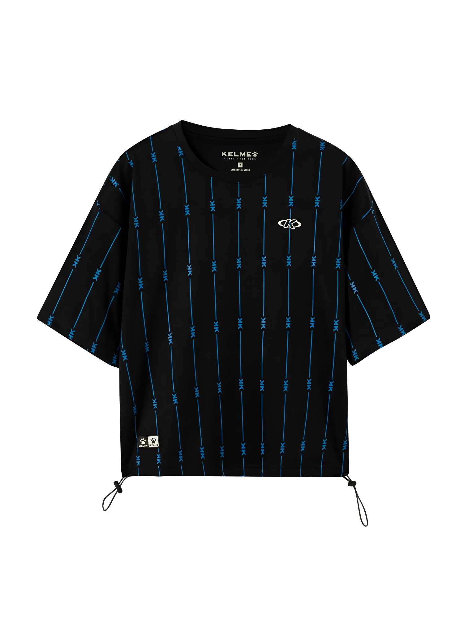 Футболка KELME Round Neck Short T Black