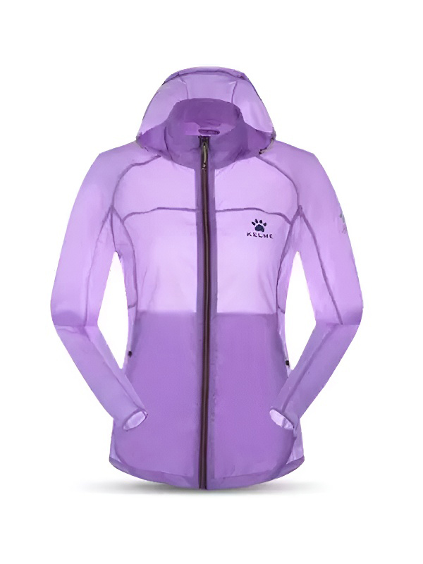 Ветровка KELME Women's Skin Trench Coat Light Purple
