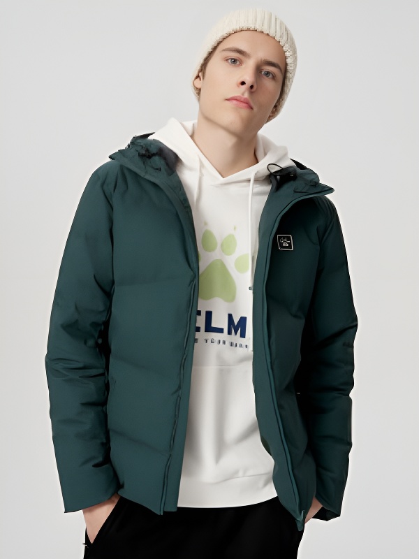 Пуховик KELME Short Down Jacket Green
