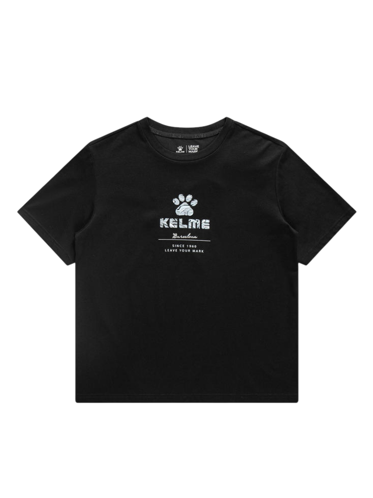 Футболка KELME Round Neck Short Sleeve T-Shirt Black