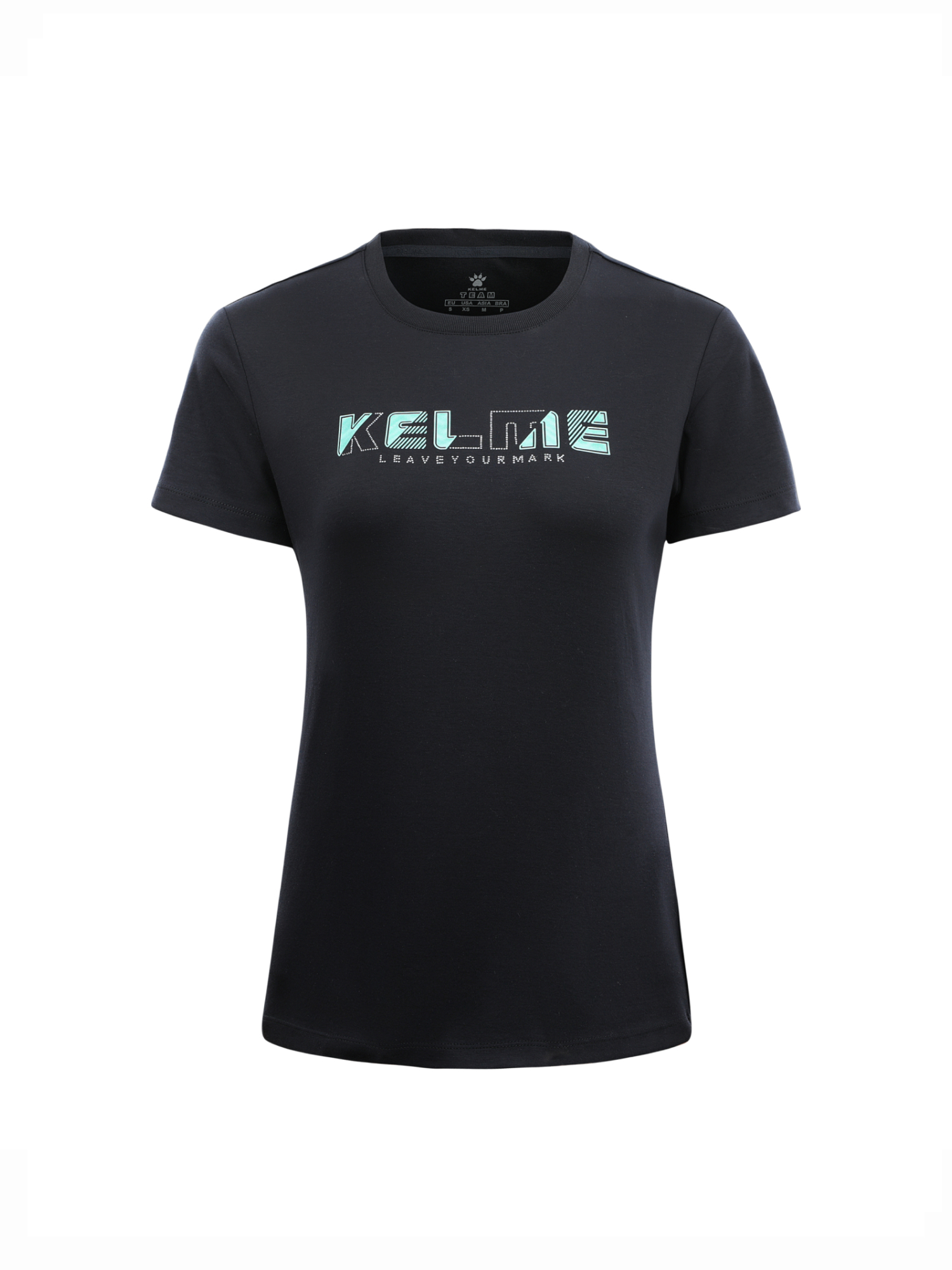 Футболка KELME Round Neck Short Sleeve T-Shirt Dark Blue