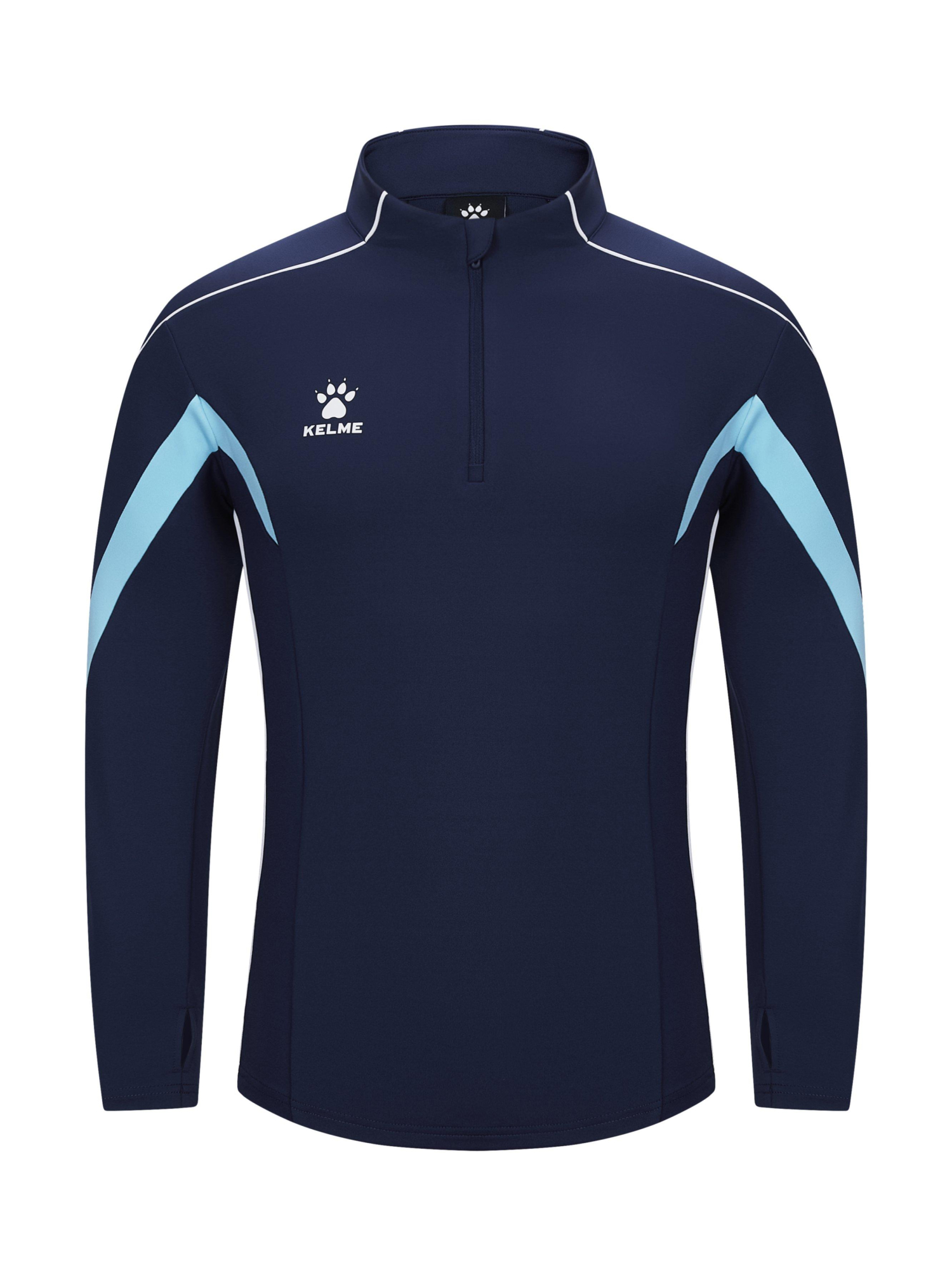 Олимпийка KELME Half-Zip Pullover Dark Blue