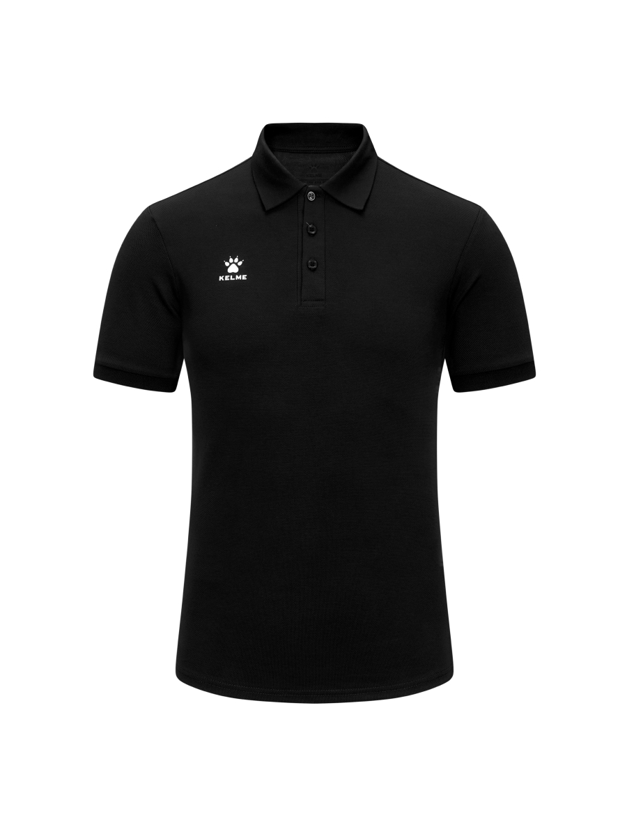 Футболка-поло KELME Short Sleeve Polo Shirt Black