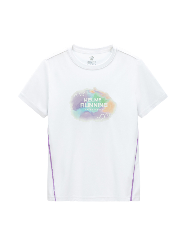 Детская футболка KELME Short Sleeve T-Shirt Kid White