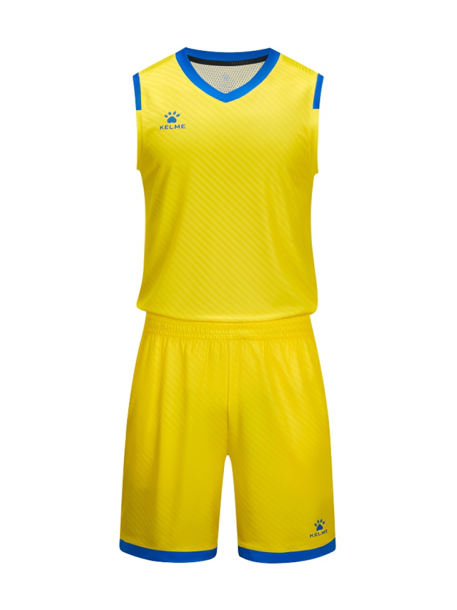 Баскетбольная форма KELME Basketball Clothes Yellow