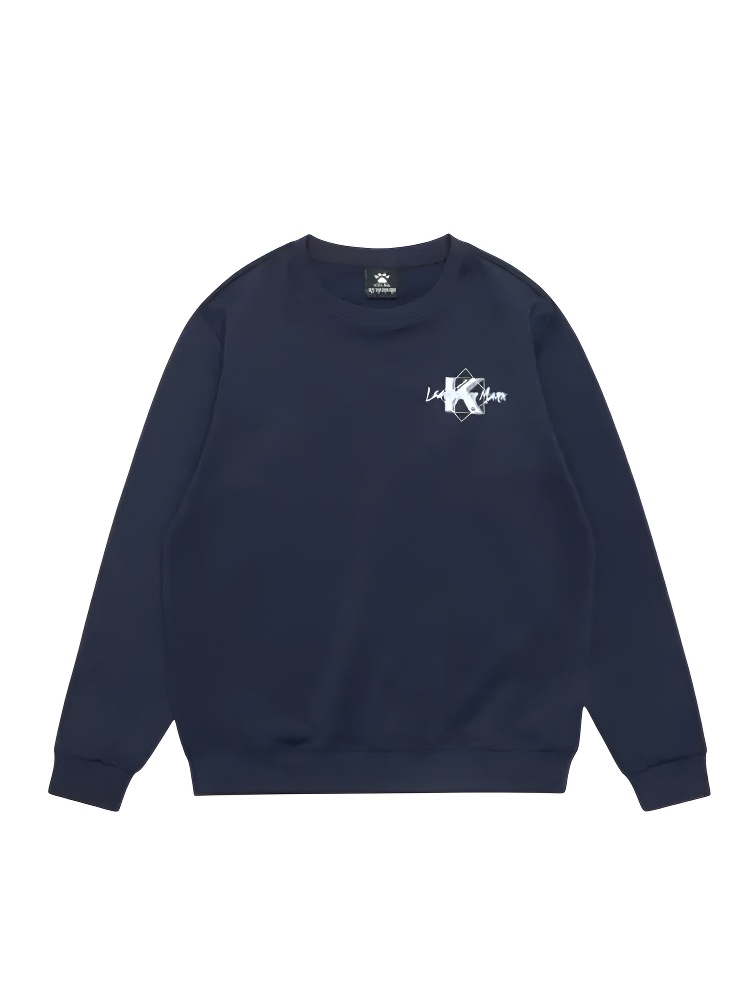 Свитшот KELME Knit Crew Neck Sweater Dark Blue