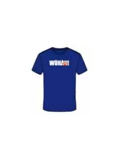Футболка KELME Round Neck T-Shirt Blue