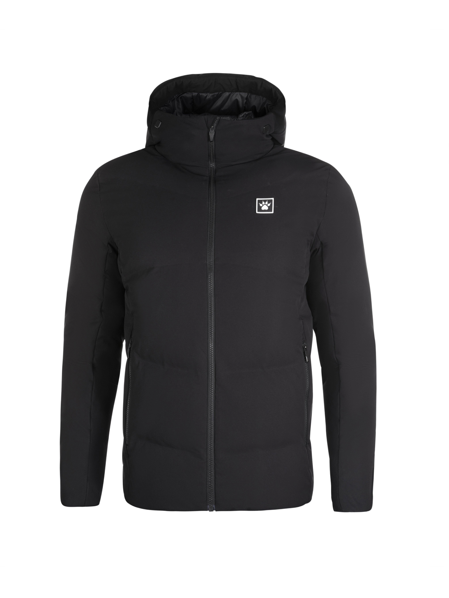 Пуховик KELME Hooded Short Down Jacket Black