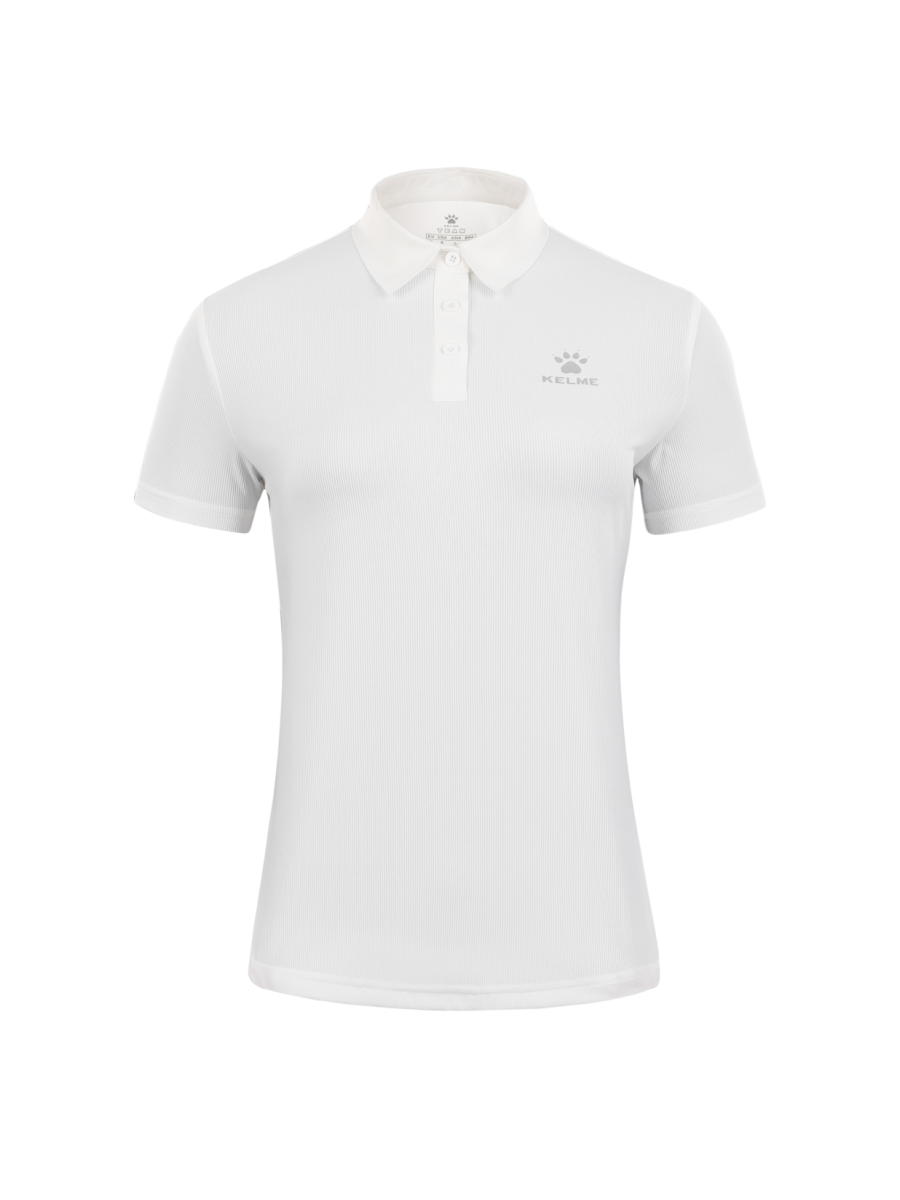 Футболка-поло KELME Ladies Short Sleeve Polo Shirt White