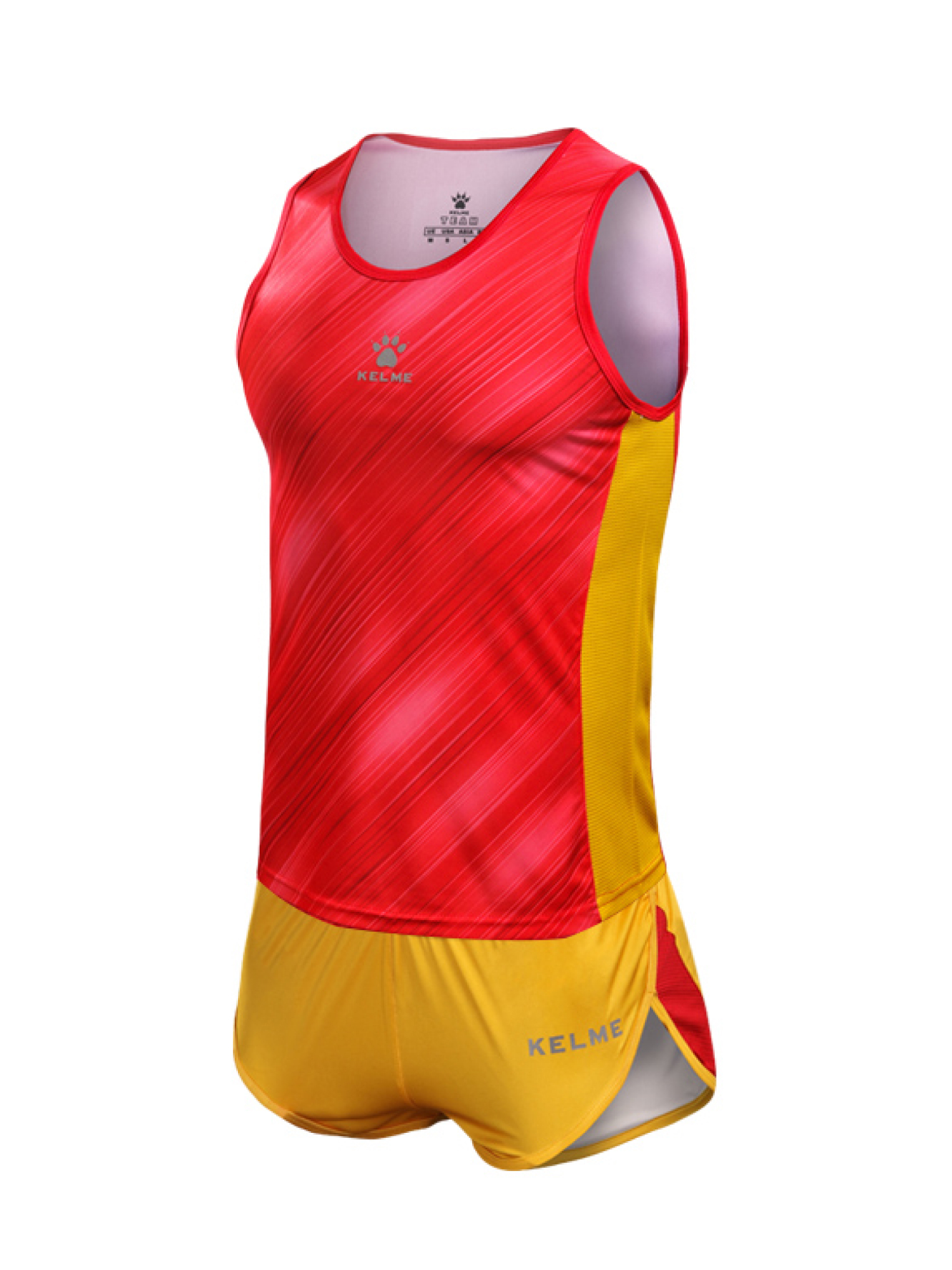 Легкоатлетическая форма KELME Track Suit (Red/Yellow)