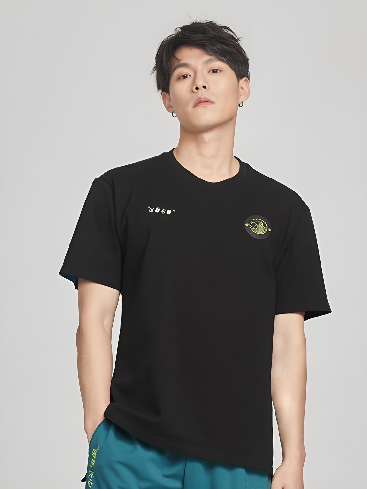 Футболка KELME Round Neck Short Sleeve T-Shirt Black