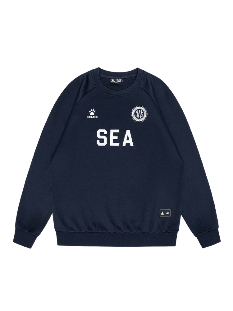 Свитшот KELME Round Neck Sweater Dark Blue
