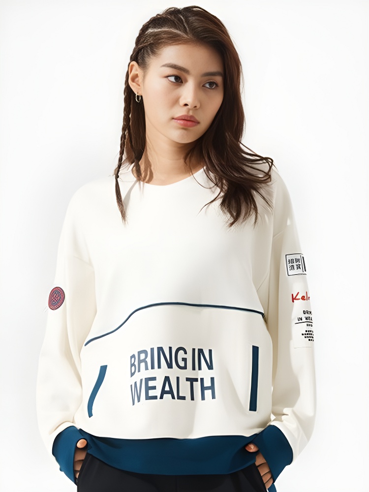 Свитшот KELME Crew Neck Sweater White