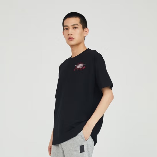 Футболка KELME Cotton T-Shirt Black