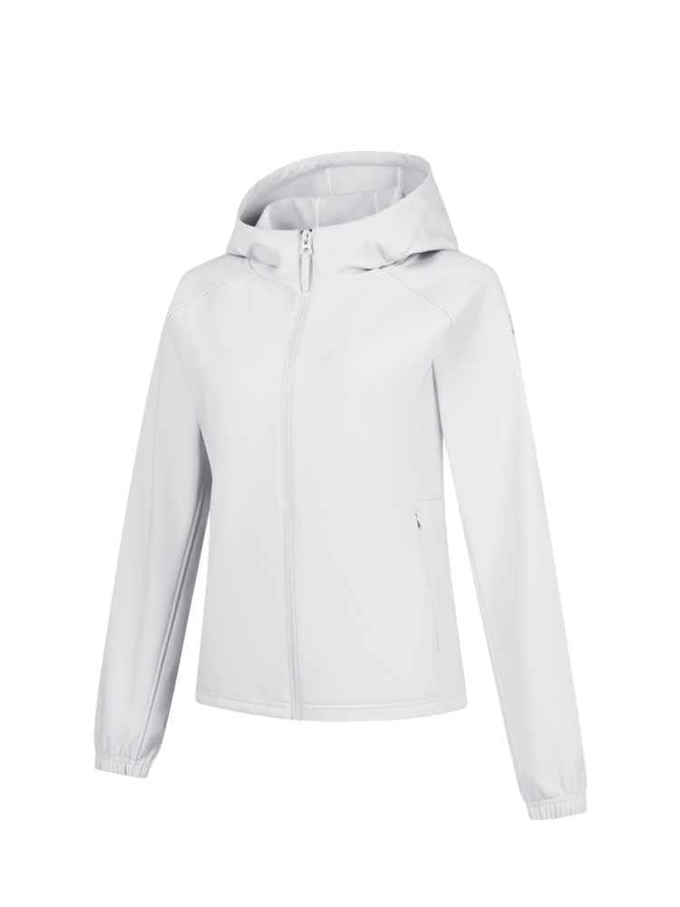 Куртка KELME Fleece Knitted Jacket (Hooded) Grey