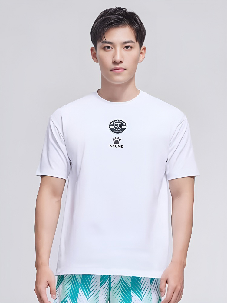 Футболка KELME Crew Neck T-Shirt White