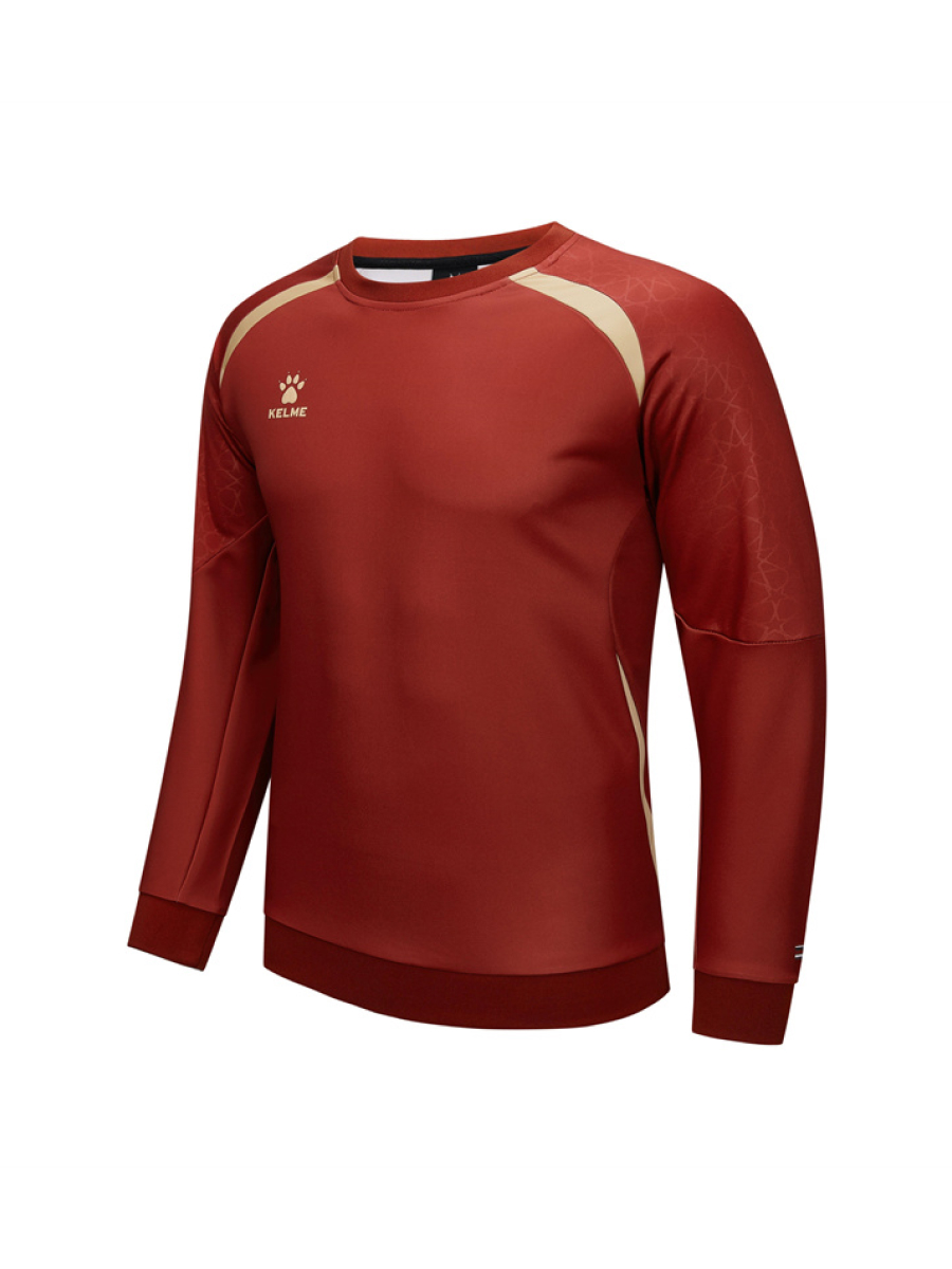 Детский свитшот KELME Children's Round Neck Sweatshirt Red
