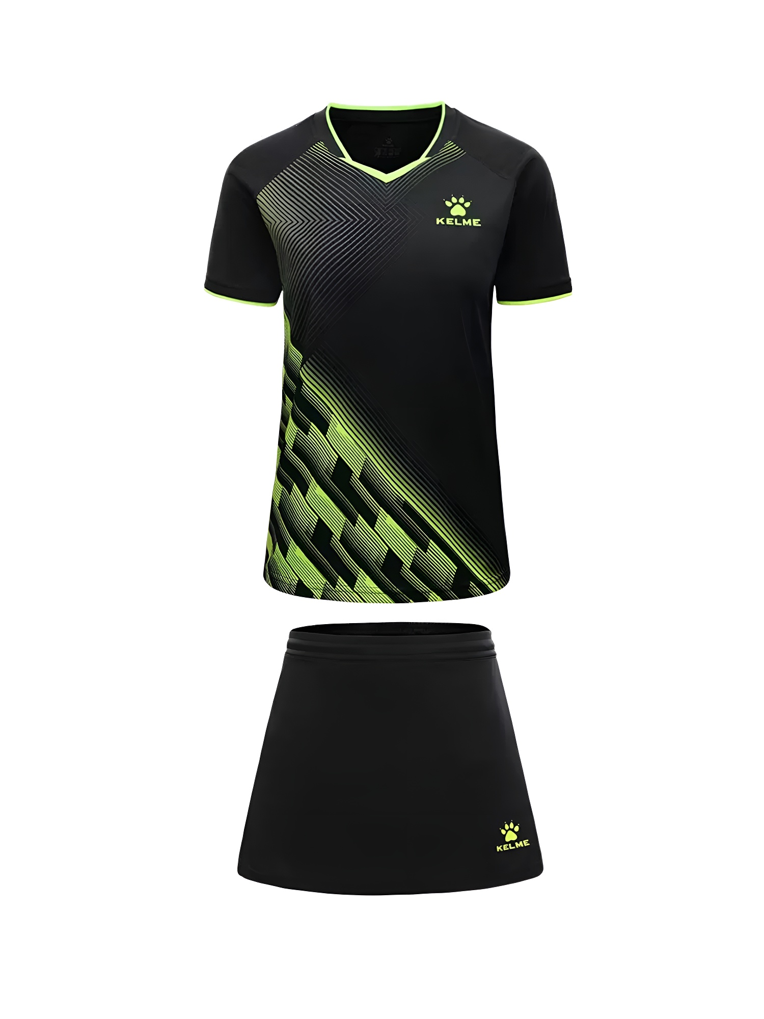 Теннисная форма KELME Women's Table Tennis Suit Black