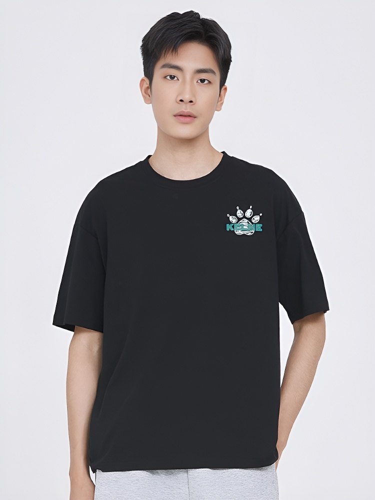 Футболка KELME Round Neck Short Sleeve T-Shirt Black