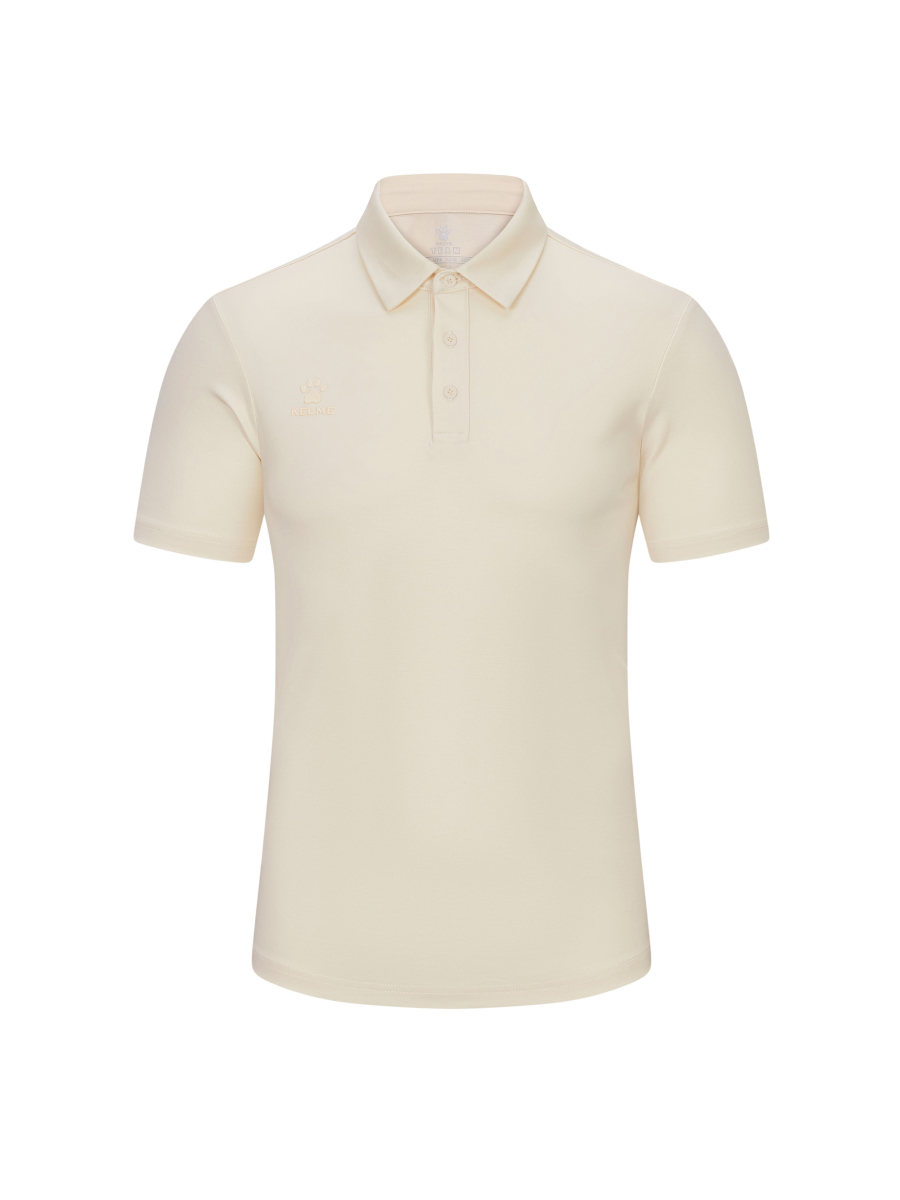 Футболка-поло KELME Short Sleeve Polo Shirt Beige