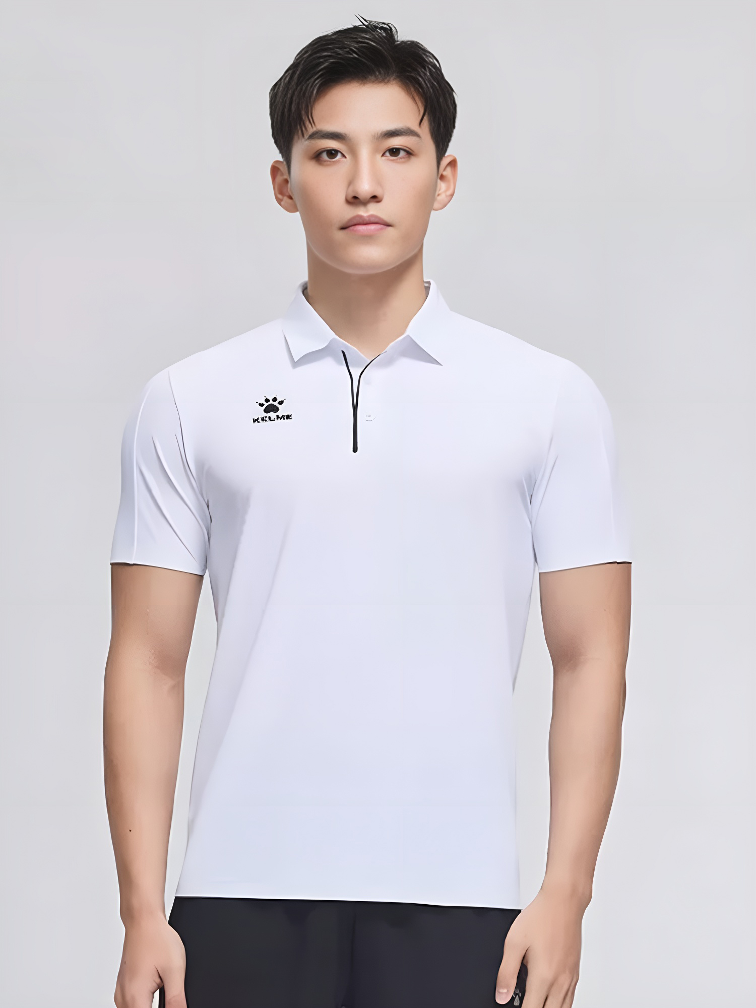 Футболка-поло KELME Short Sleeve Polo Shirt White