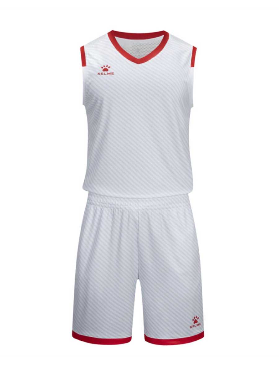 Баскетбольная форма KELME Basketball Clothes (White/Red)