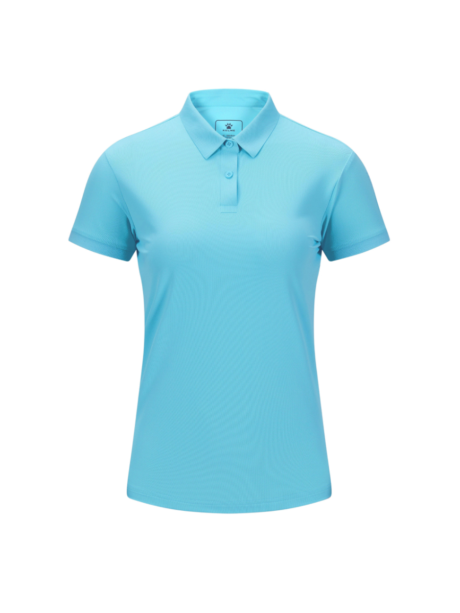 Футболка-поло KELME Women's Polo Shirt Light Blue