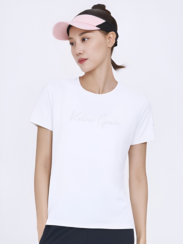 Футболка KELME Round Neck Short Sleeve T-Shirt White