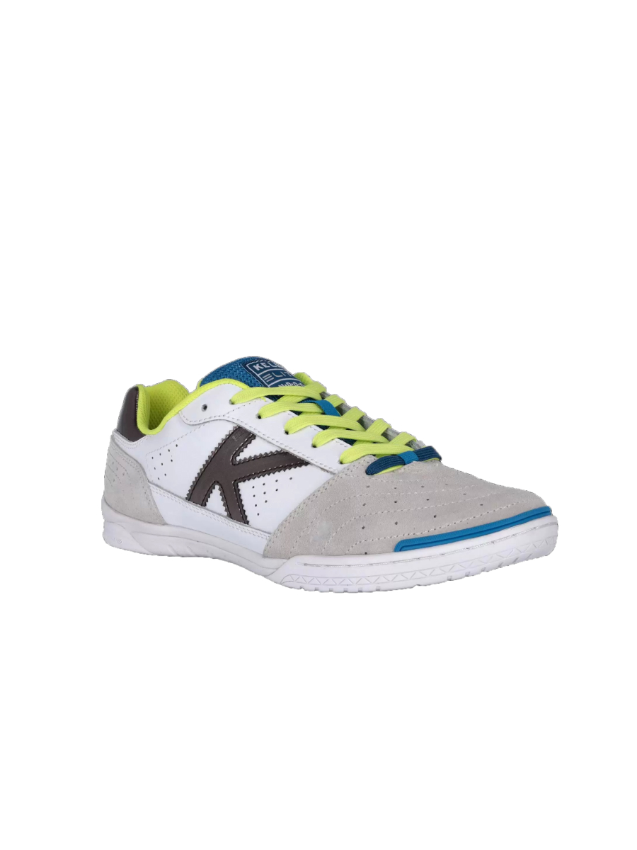 Футзалки KELME Men's Football Shoes (IN) (Grey/White)