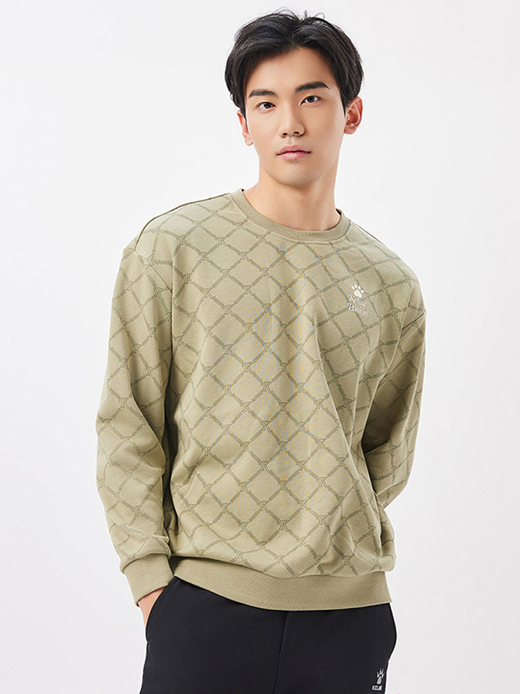 Свитшот KELME Crew Neck Sweatshirt Green