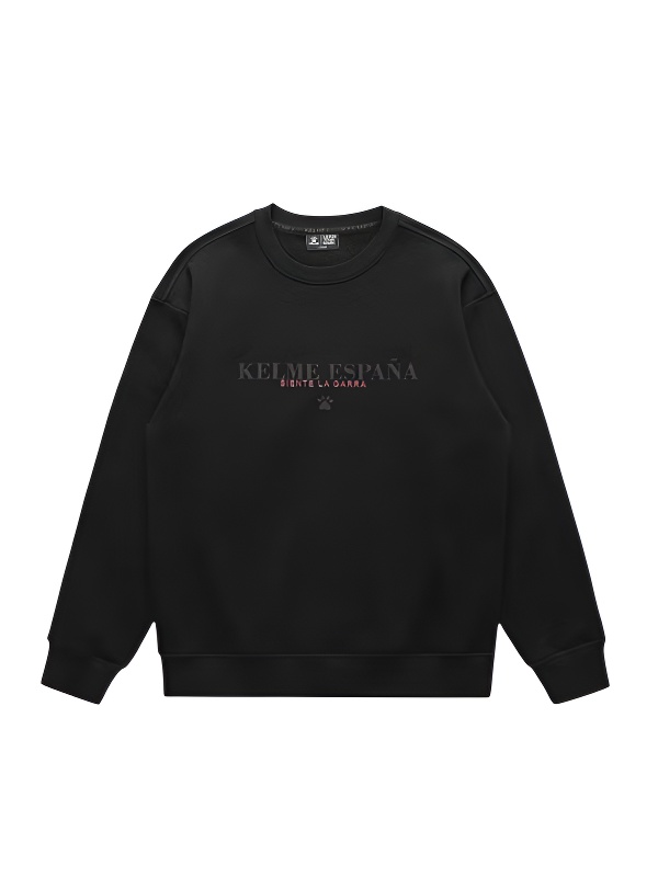 Свитшот KELME Fleece Crew Neck Sweatshirt Black