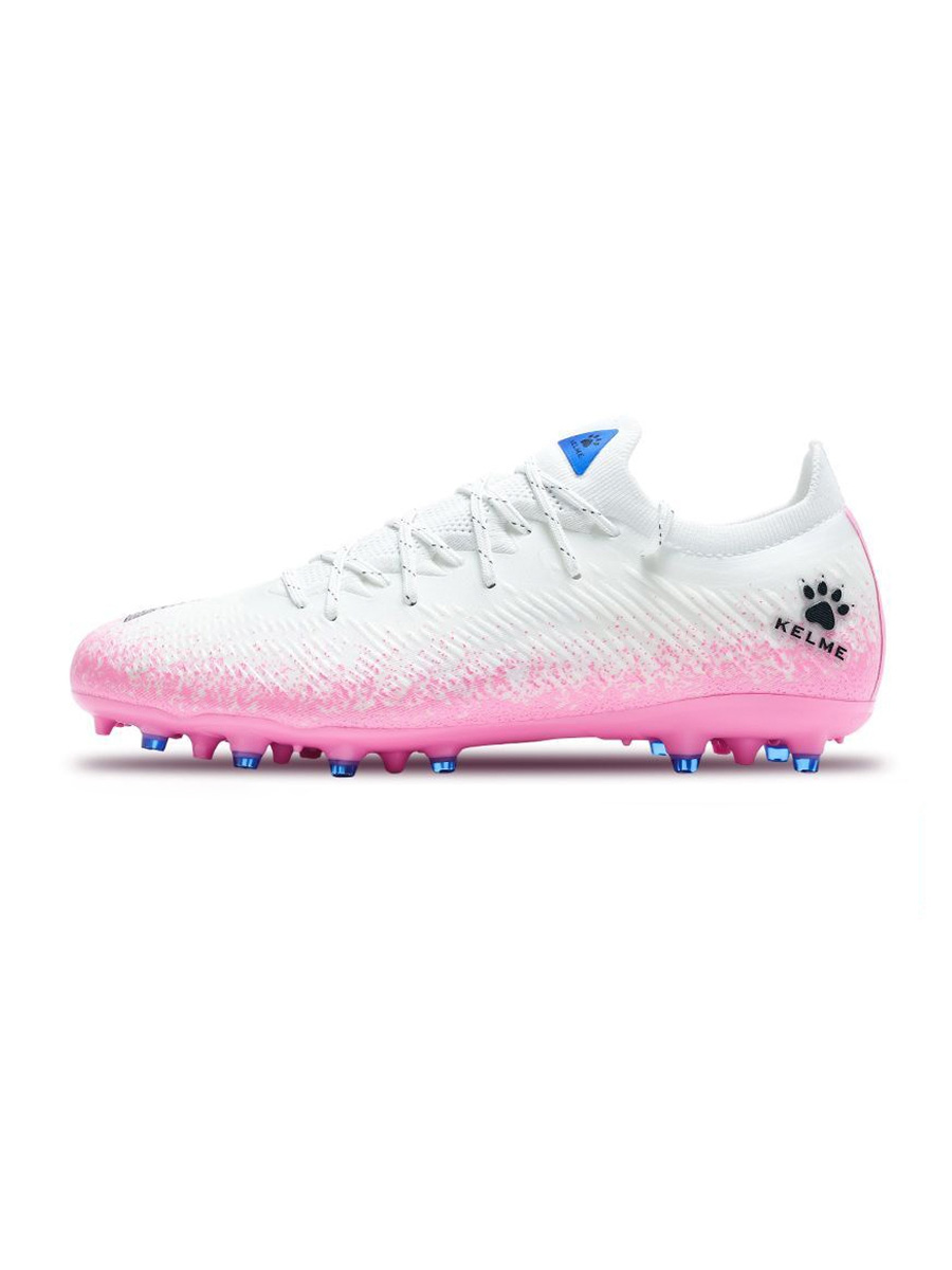 Детские бутсы KELME Children's Soccer Shoes (MG) White/Pink
