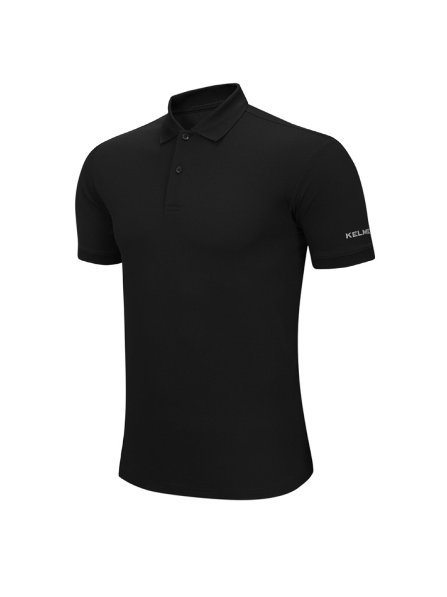 Футболка-поло KELME Short Sleeve Polo Shirt Black
