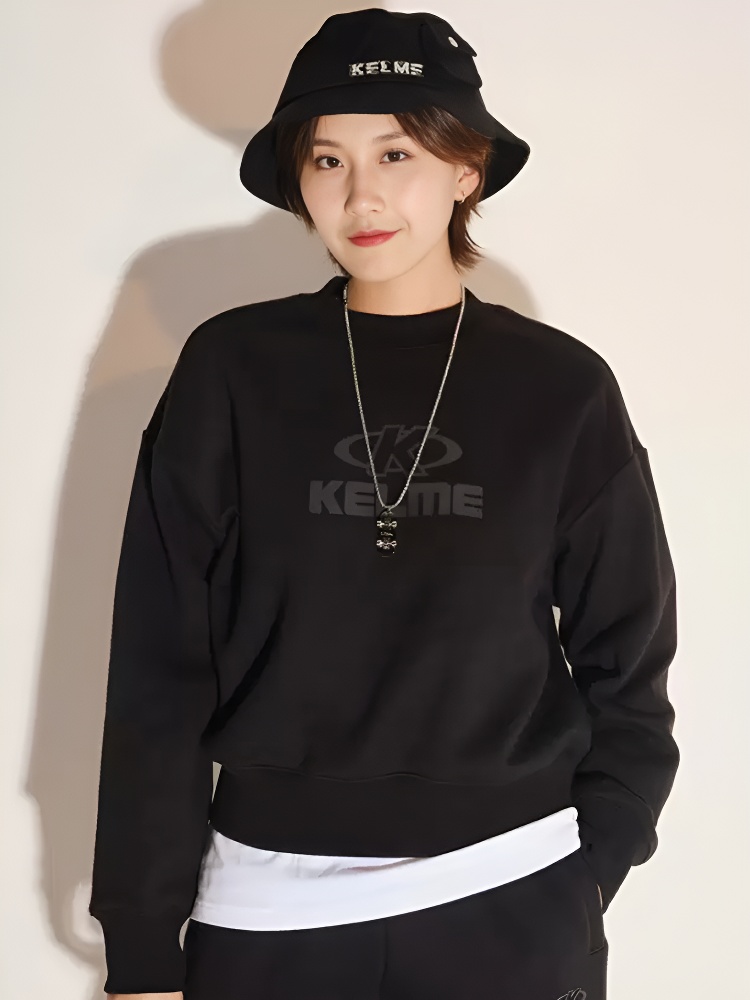 Свитшот KELME Round Neck Sweater Black
