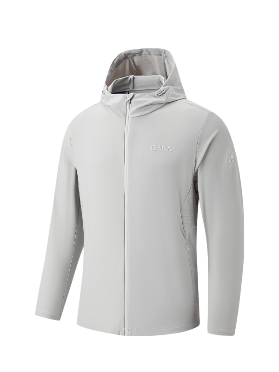 Ветровка KELME Knitted Sun Protection Clothing Khaki