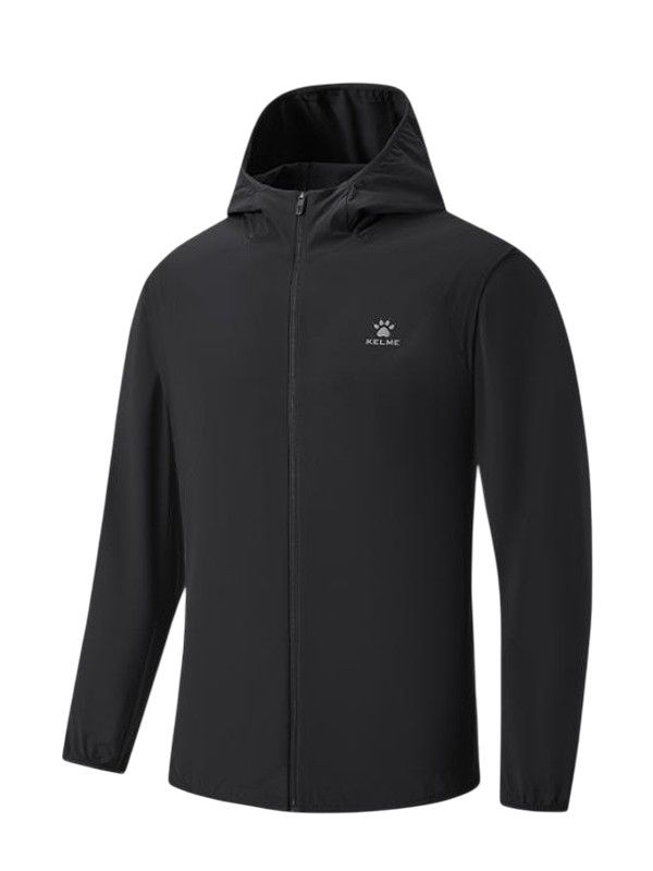 Ветровка KELME Woven Sun Protection Clothing Black