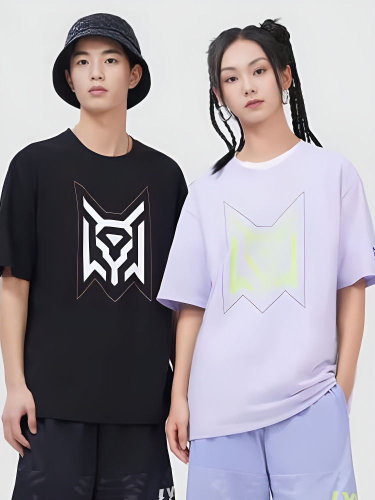 Футболка KELME Round Neck Short Sleeve T-Shirt Light Purple