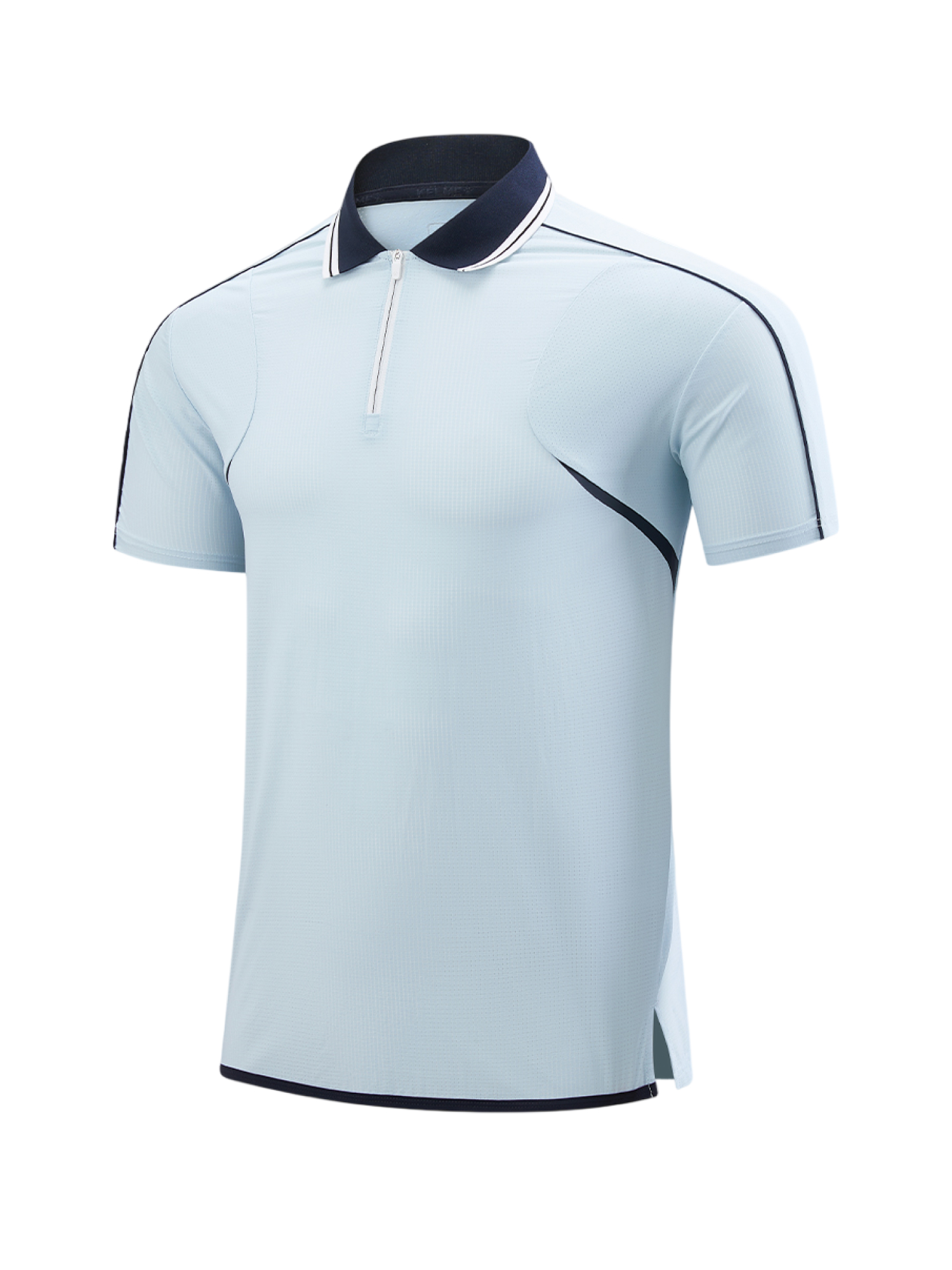 Футболка KELME Short-sleeved Polo Shirt Light Blue