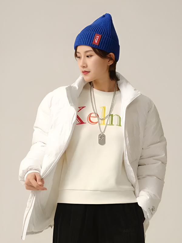 Пуховик KELME Short Down Jacket White