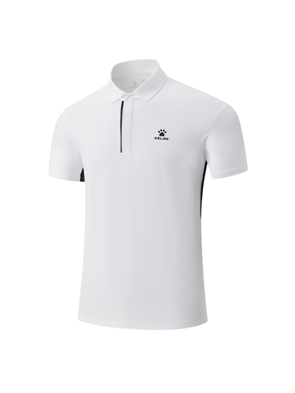 Футболка-поло KELME Short-sleeved Polo Shirt White