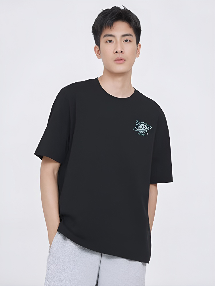 Футболка KELME Round Neck Short Sleeve T-Shirt Black