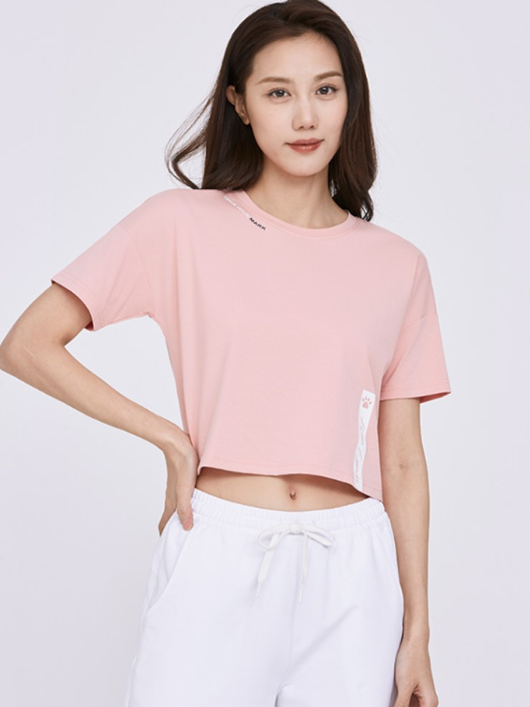 Футболка KELME Round Neck Short Sleeve T-Shirt Pink