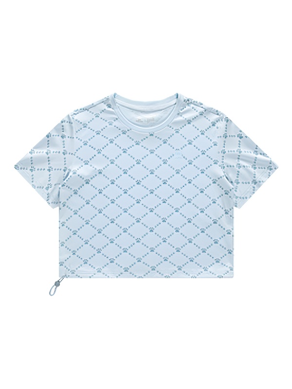 Футболка KELME Round Neck Short Sleeve T-Shirt Blue