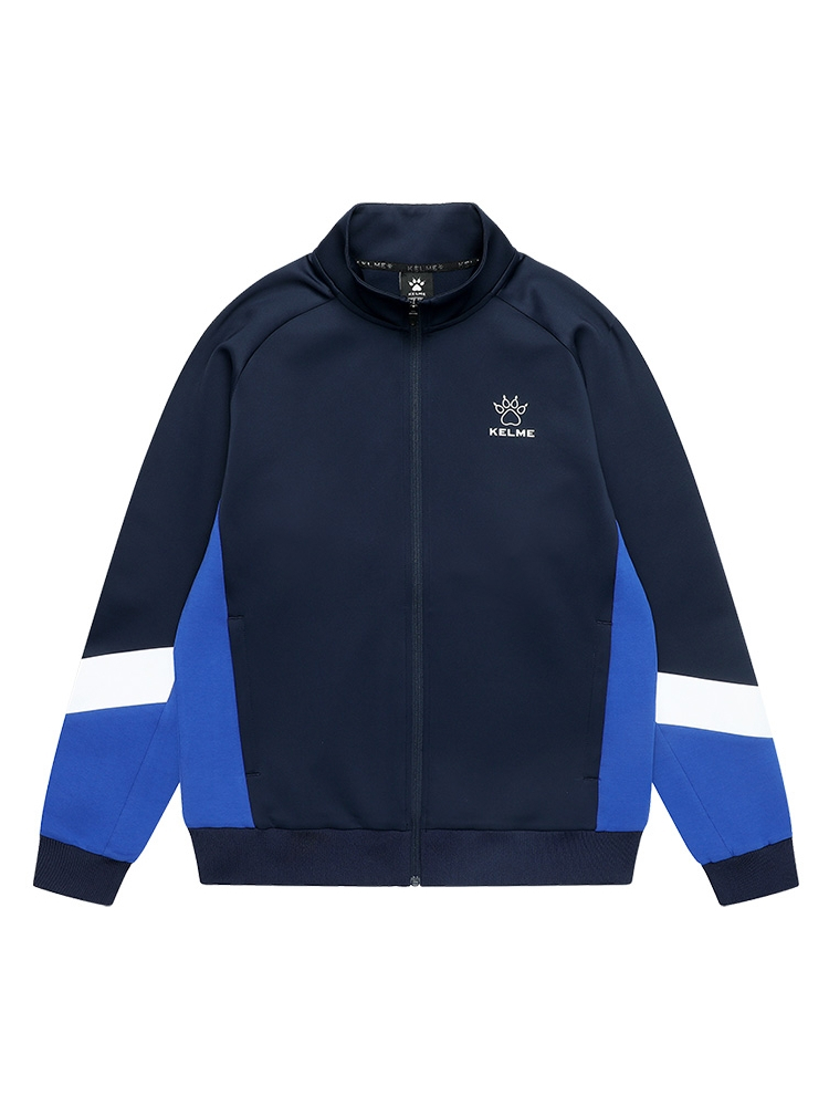 Олимпийка KELME Knitted Jacket (Dark Blue/Blue)