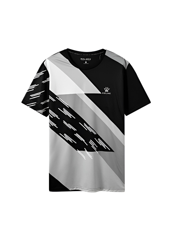 Футболка KELME Round Neck Short T Black